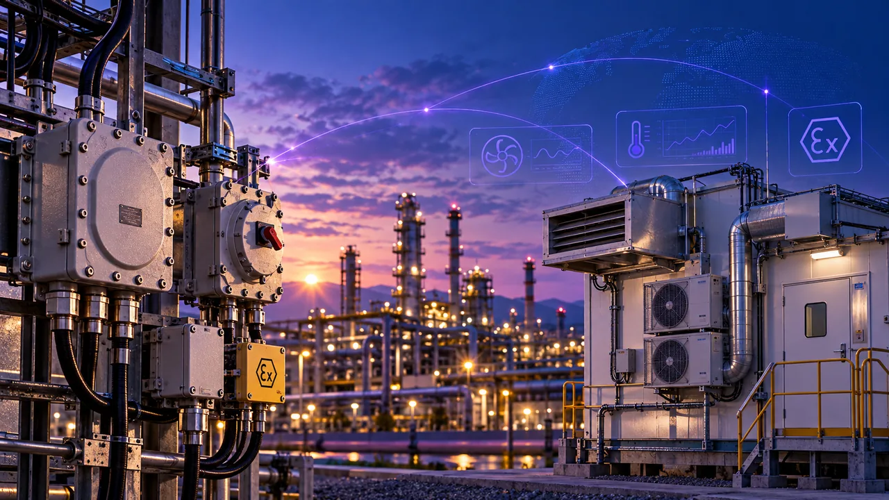HVAC and mechanical engineering installation